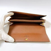 Authentic Louis Vuitton LV Monogram Brown Coated Canvas Sarah Long Wallet – Luxury Designer Women’s Organizer | Free 3–5 Day USA Shipping