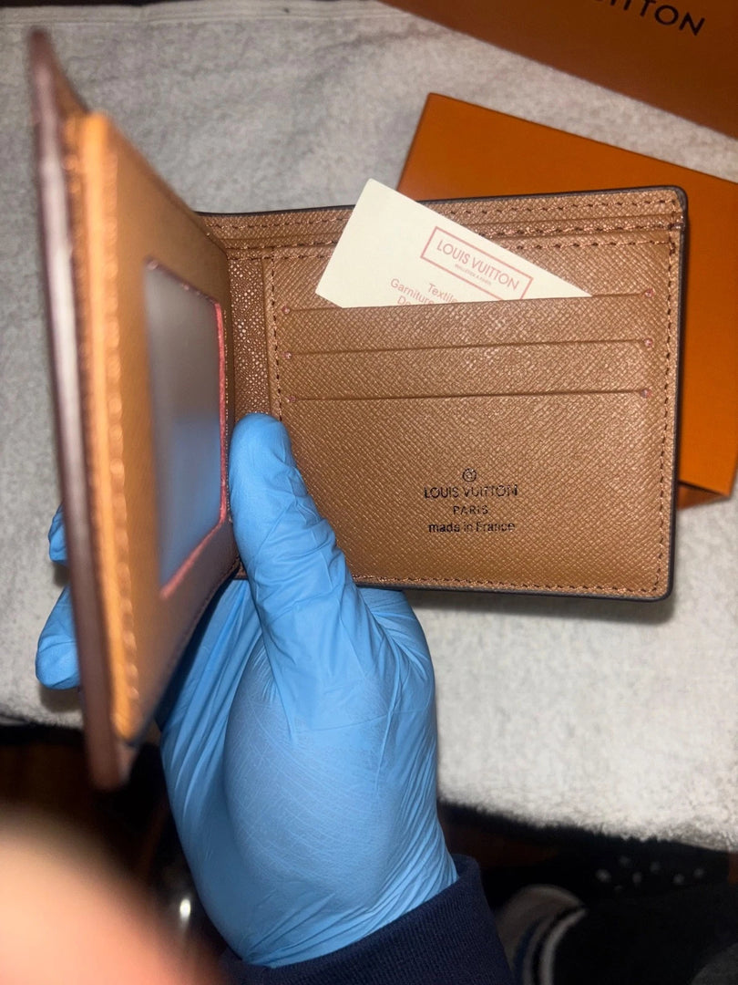 Louis Vuitton Brown Monogram Bifold Wallet for Men – Authentic Classic Designer Luxury | Free 3–5 Day USA Shipping