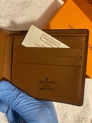 Louis Vuitton Brown Monogram Bifold Wallet for Men – Authentic Classic Designer Luxury | Free 3–5 Day USA Shipping