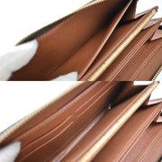 Louis Vuitton Long Zippy Wallet Monogram Leather Brown – Made in France Authentic Luxury Organizer | Free 3–5 Day USA Shipping