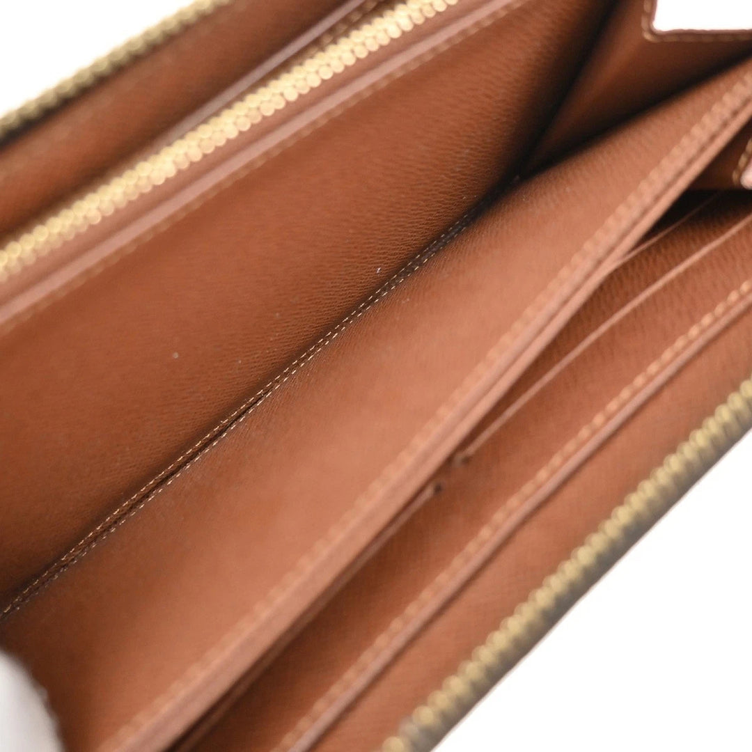 Louis Vuitton Long Zippy Wallet Monogram Leather Brown – Made in France Authentic Luxury Organizer | Free 3–5 Day USA Shipping