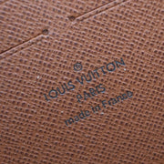 Louis Vuitton Long Zippy Wallet Monogram Leather Brown – Made in France Authentic Luxury Organizer | Free 3–5 Day USA Shipping