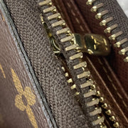 Louis Vuitton Long Zippy Wallet Monogram Leather Brown – Made in France Authentic Luxury Organizer | Free 3–5 Day USA Shipping