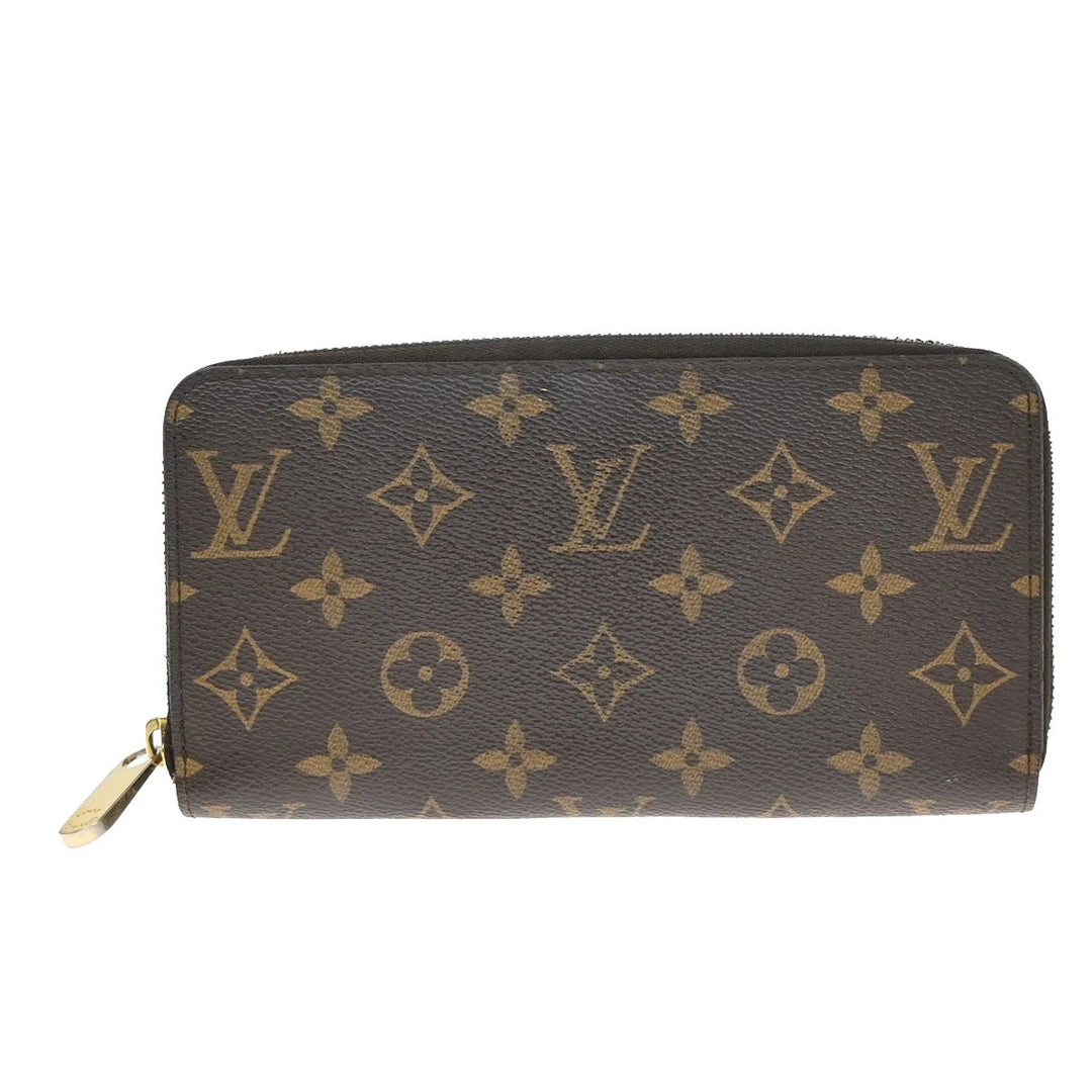 Louis Vuitton Long Zippy Wallet Monogram Leather Brown – Made in France Authentic Luxury Organizer | Free 3–5 Day USA Shipping