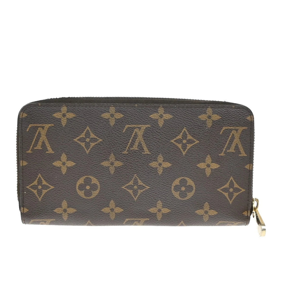 Louis Vuitton Long Zippy Wallet Monogram Leather Brown – Made in France Authentic Luxury Organizer | Free 3–5 Day USA Shipping