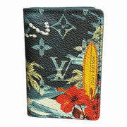 NEW Louis Vuitton Pocket Organizer Monogram Surfin’ Blue Bifold Wallet – Limited Edition Designer Luxury | Free 3–5 Day USA Shipping