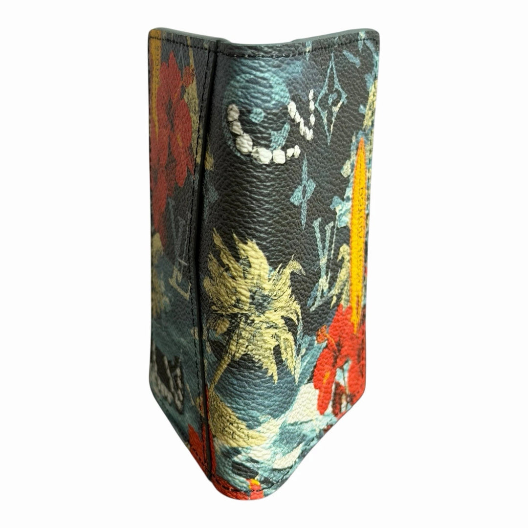 NEW Louis Vuitton Pocket Organizer Monogram Surfin’ Blue Bifold Wallet – Limited Edition Designer Luxury | Free 3–5 Day USA Shipping