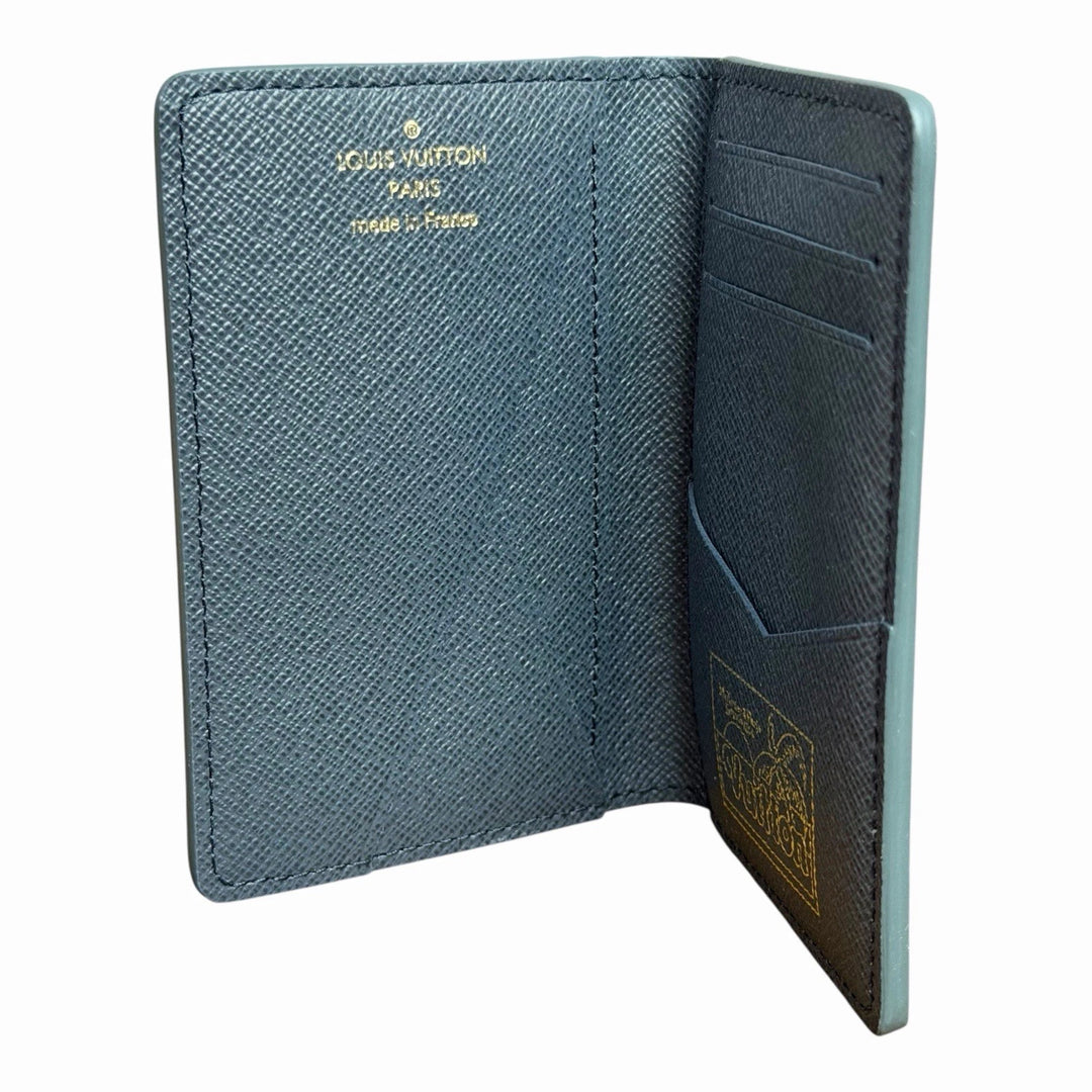 NEW Louis Vuitton Pocket Organizer Monogram Surfin’ Blue Bifold Wallet – Limited Edition Designer Luxury | Free 3–5 Day USA Shipping