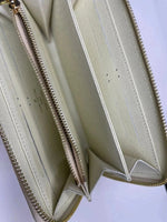 Load image into Gallery viewer, Louis Vuitton Damier Azur Zippy Zip Around Long Wallet – Authentic White Designer Luxury Purse | Free 3–5 Day USA Shipping
