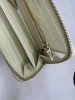 Load image into Gallery viewer, Louis Vuitton Damier Azur Zippy Zip Around Long Wallet – Authentic White Designer Luxury Purse | Free 3–5 Day USA Shipping