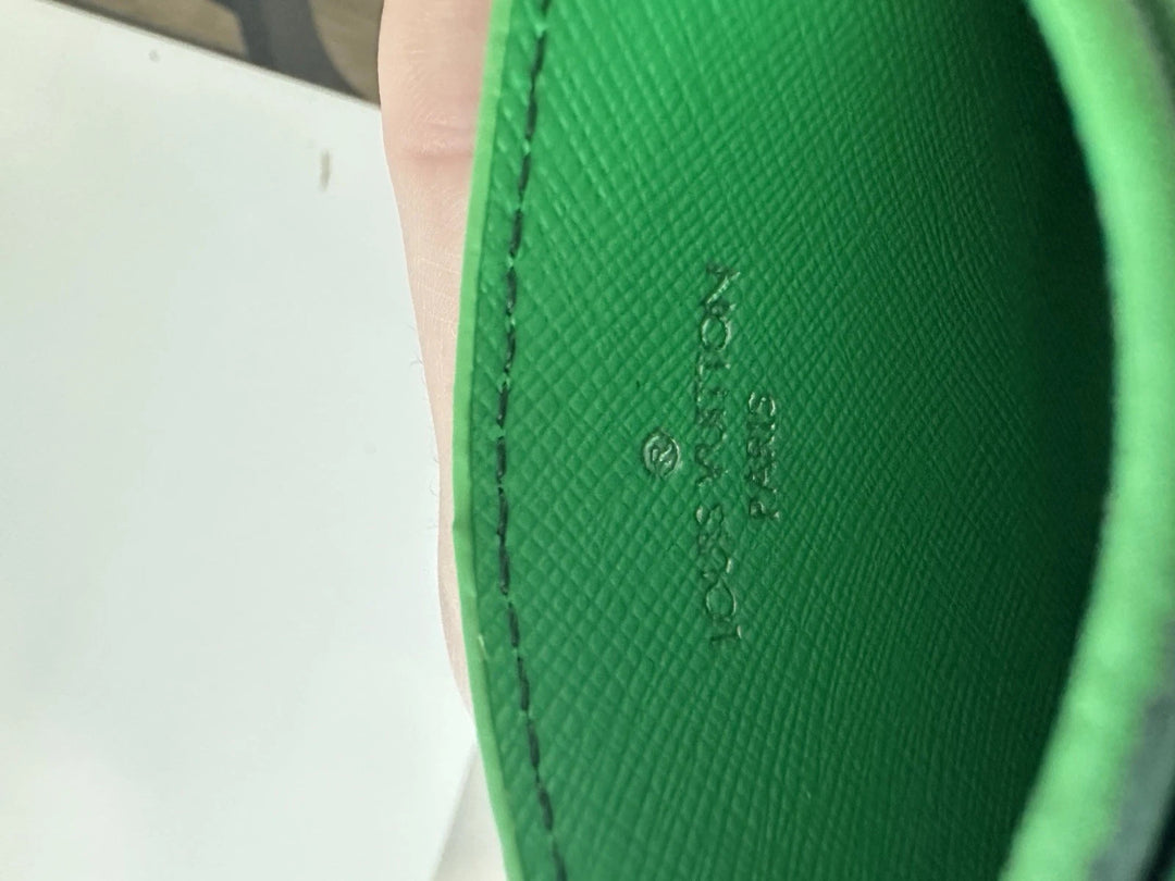 Louis Vuitton Golf Double Card Holder – Authentic Luxury Monogram Designer Card Case | Free 3–5 Day USA Shipping