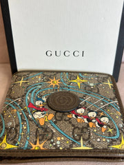 Gucci x Disney GG Supreme Donald Duck Billfold Wallet – Limited Edition Designer Leather Wallet | 70% OFF + Free 3–5 Day USA Shipping