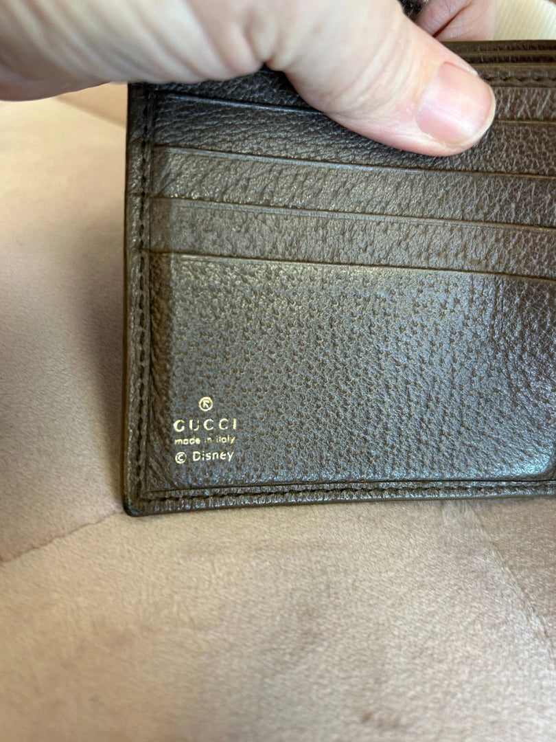 Gucci x Disney GG Supreme Donald Duck Billfold Wallet – Limited Edition Designer Leather Wallet | 70% OFF + Free 3–5 Day USA Shipping