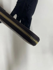 Louis Vuitton Damier Ebene Zippy Zip Around Long Wallet – Authentic Brown Designer Luxury Purse | Free 3–5 Day USA Shipping