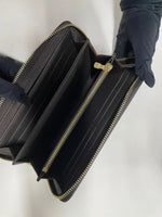 Load image into Gallery viewer, Louis Vuitton Damier Ebene Zippy Zip Around Long Wallet – Authentic Brown Designer Luxury Purse | Free 3–5 Day USA Shipping