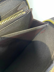 Louis Vuitton Damier Ebene Zippy Zip Around Long Wallet – Authentic Brown Designer Luxury Purse | Free 3–5 Day USA Shipping