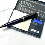 Load image into Gallery viewer, Cartier Black &amp; Gold Composite Executive Rollerball Pen – Rare AD VIP Gift Luxury Writing Instrument | Free 3–5 Day USA Shipping