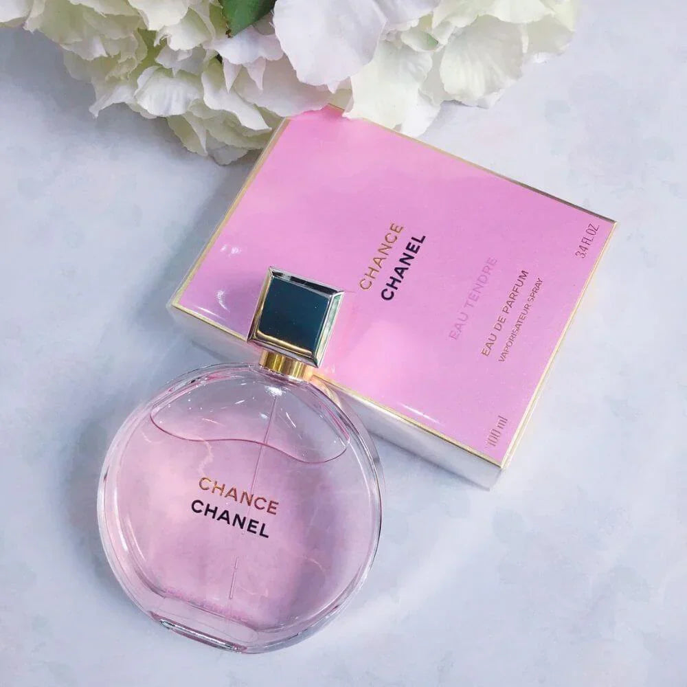 Chanel Chance Eau Tendre Eau de Parfum 100ml | Fresh Floral Fruity Fragrance | Free 3-days Fast USA Delivery