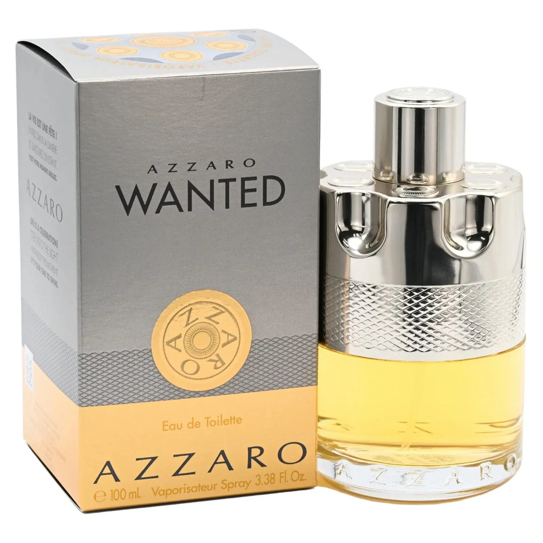 Azzaro Wanted EDT 3.38 oz / 3.4 oz for Men – New in Box, Free USA Shipping, 3-Day Delivery