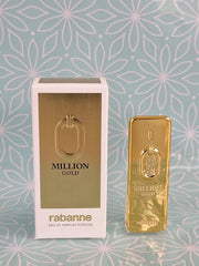 Paco Rabanne 1 Million Gold Mini Parfum Intense 0.16 oz / 5 mL – Men’s Luxury Travel Splash | 70% OFF | Free USA Shipping