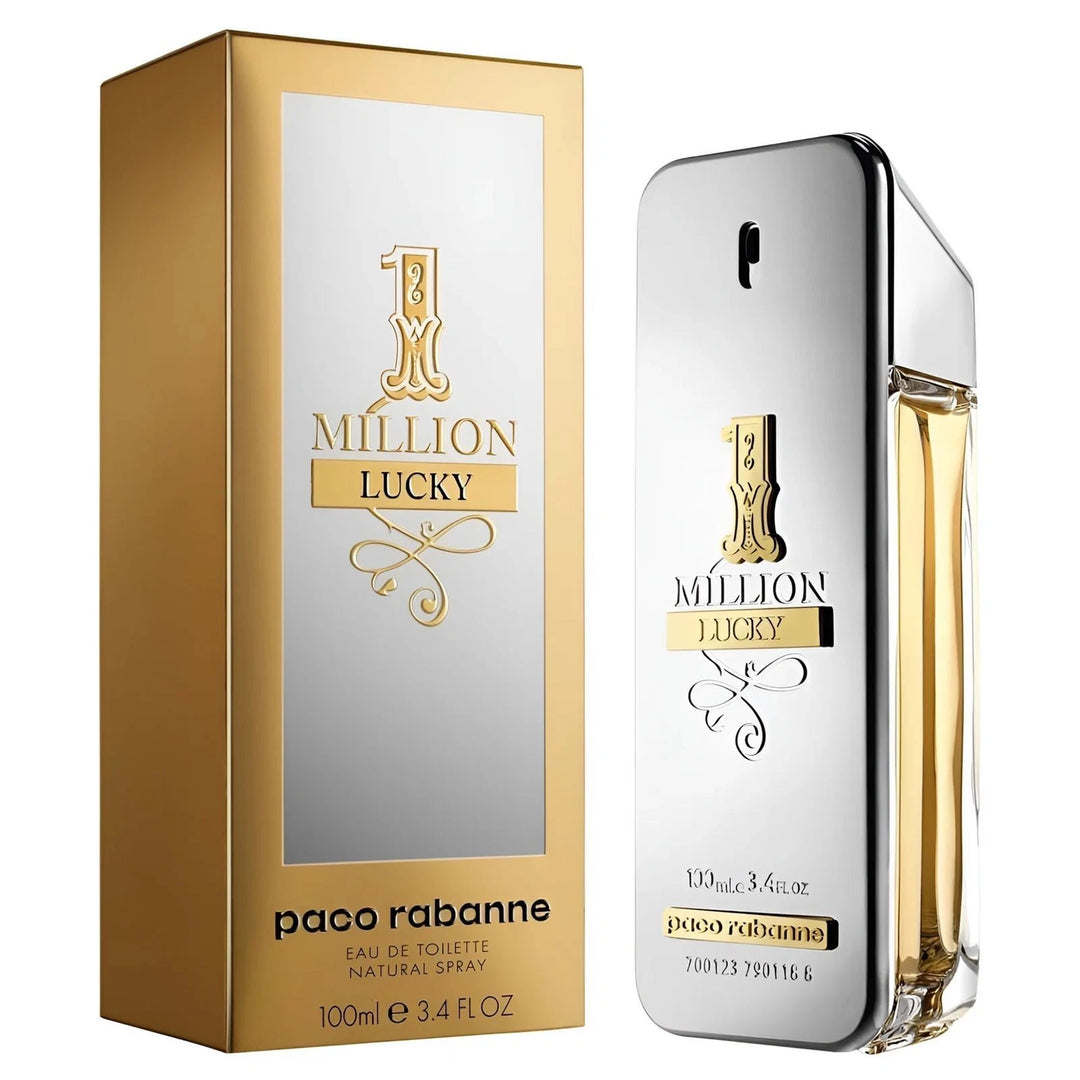 Paco Rabanne 1 Million Lucky Eau de Toilette 3.4 oz – Men’s Luxury Fragrance | New In Sealed Box | 70% OFF | Free USA Shipping