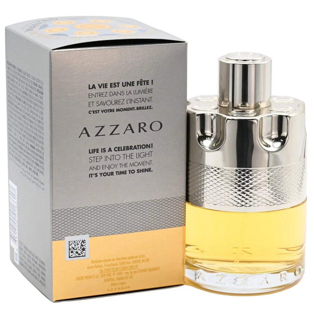 Azzaro Wanted EDT 3.38 oz / 3.4 oz for Men – New in Box, Free USA Shipping, 3-Day Delivery